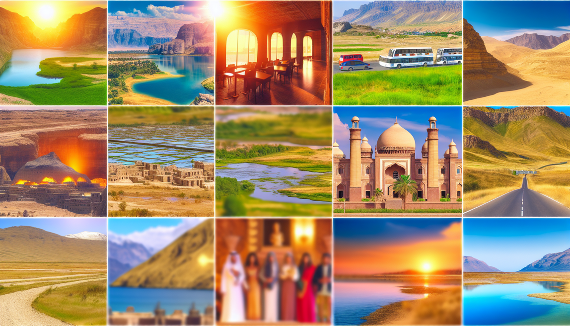 alt_text: A collage of stunning hidden travel destinations, evoking adventure and wanderlust for 2024.