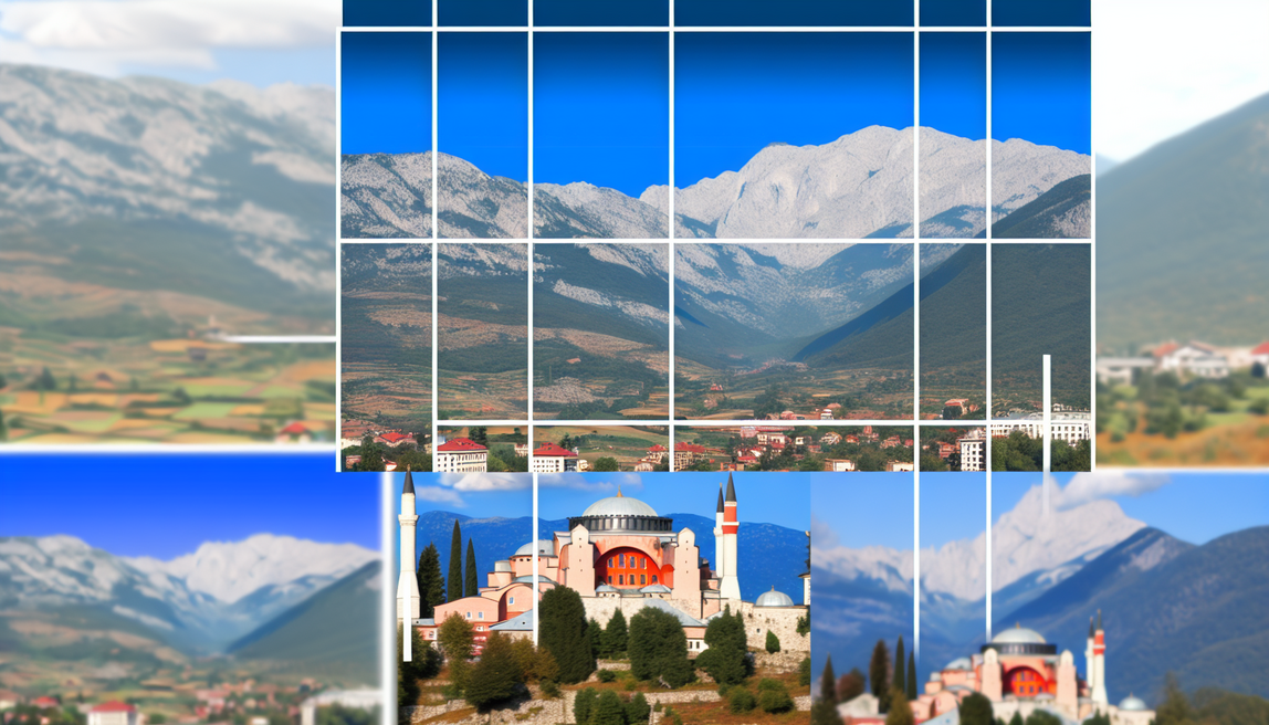 **alt_text:** A vibrant Balkans landscape with mountains, historic architecture, and cultural treasures inviting exploration.