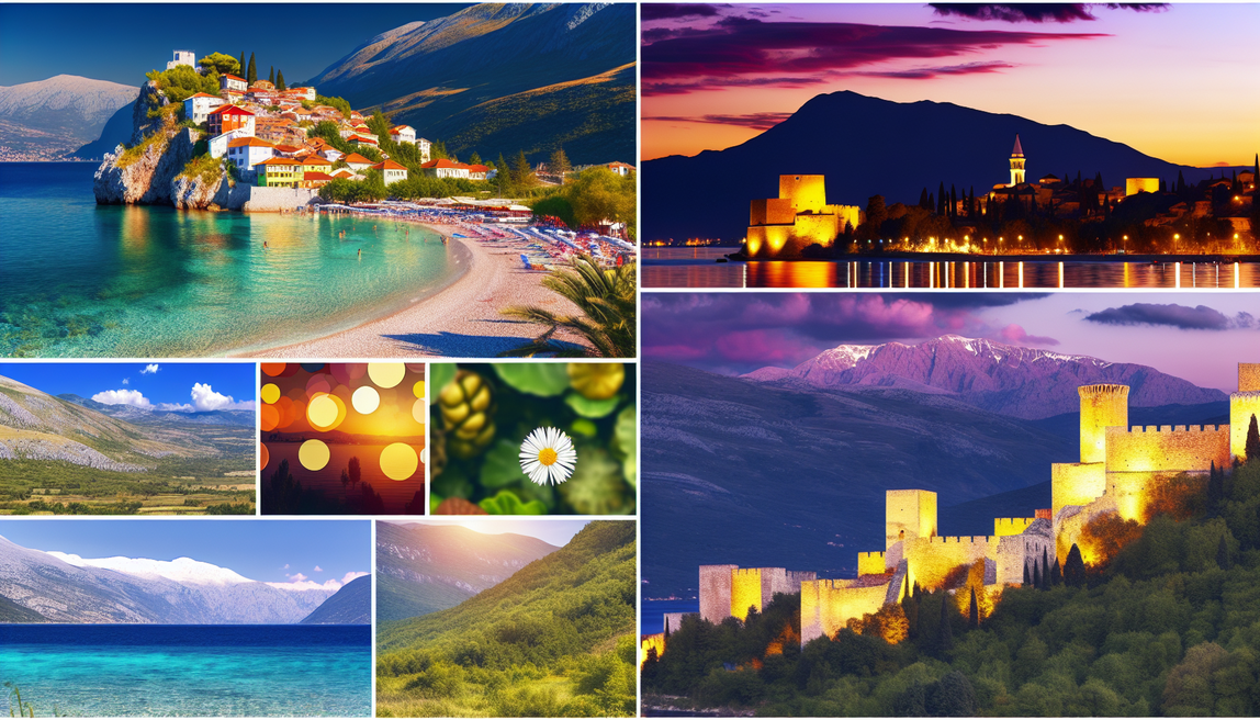 alt_text: A vibrant cover showcasing Albania's Riviera, castles, and Alps, inspiring wanderlust and adventure.