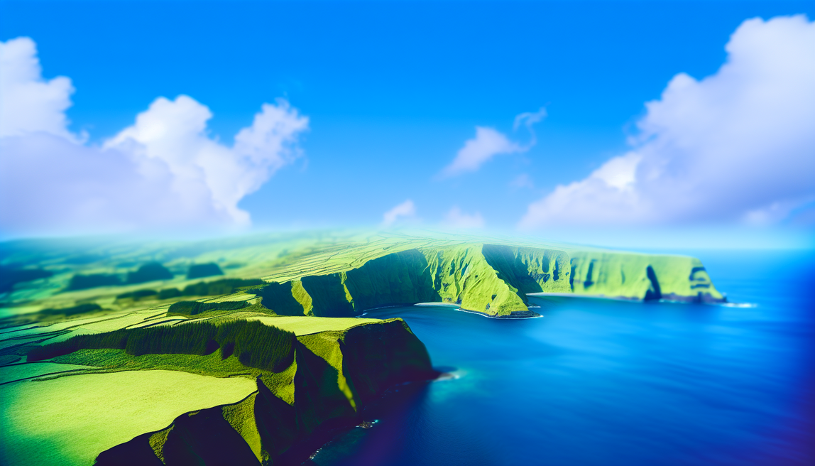 alt_text: A vibrant cover image showcasing the Azores' lush landscapes, cliffs, and serene waters, inviting exploration.