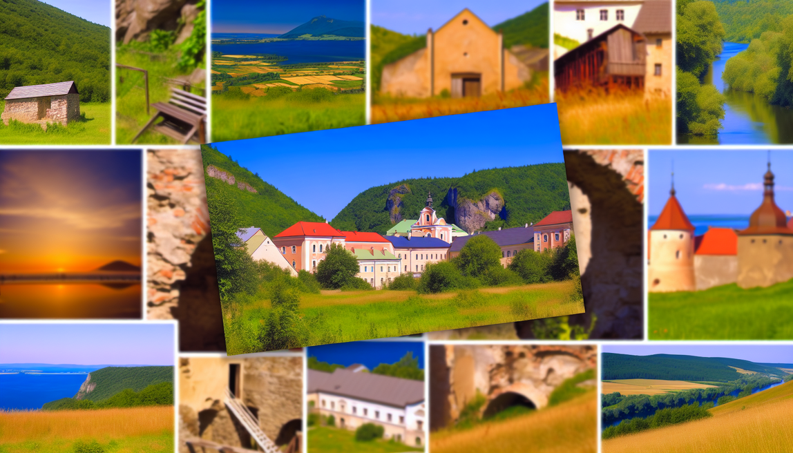 alt_text: A vibrant collage of Eastern Europe's hidden gems featuring landscapes and historic sites.