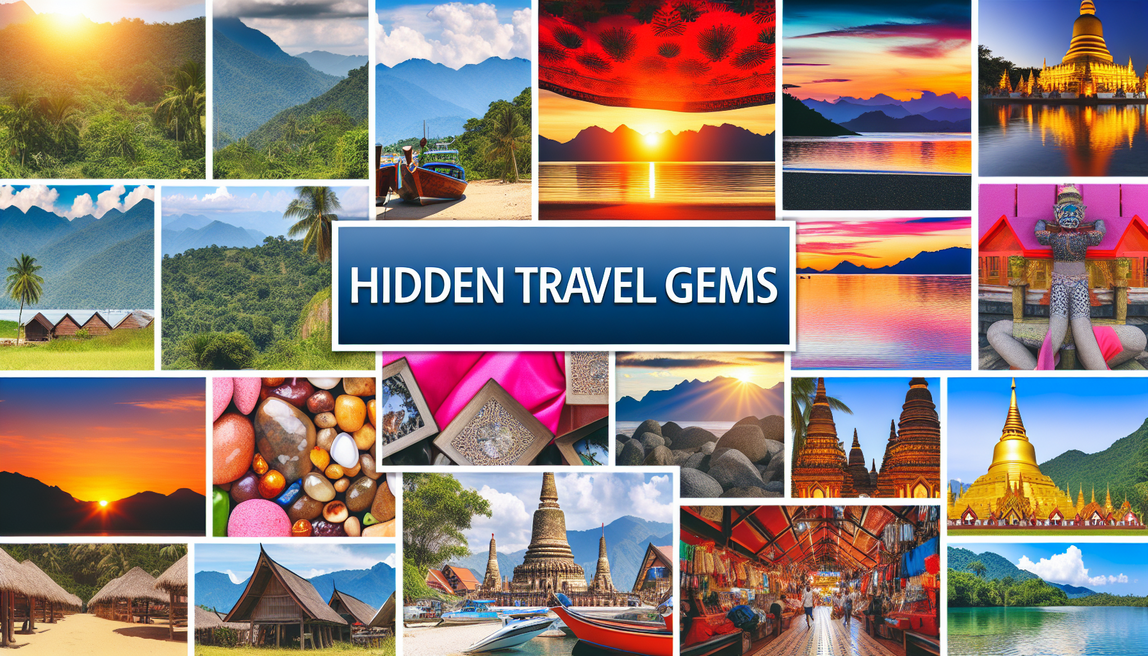 alt_text: A vibrant collage of hidden travel gems for 2024, showcasing nature, culture, and adventure.