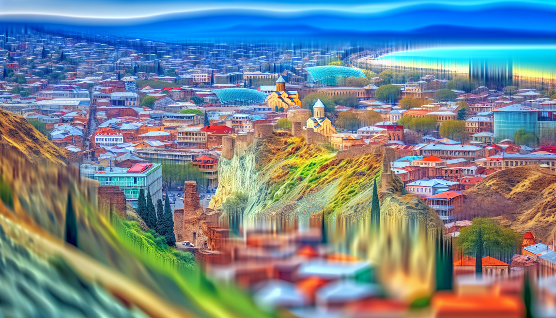 alt_text: "Discover Tbilisi's blend of history, culture, and natural beauty in a vibrant urban scene."