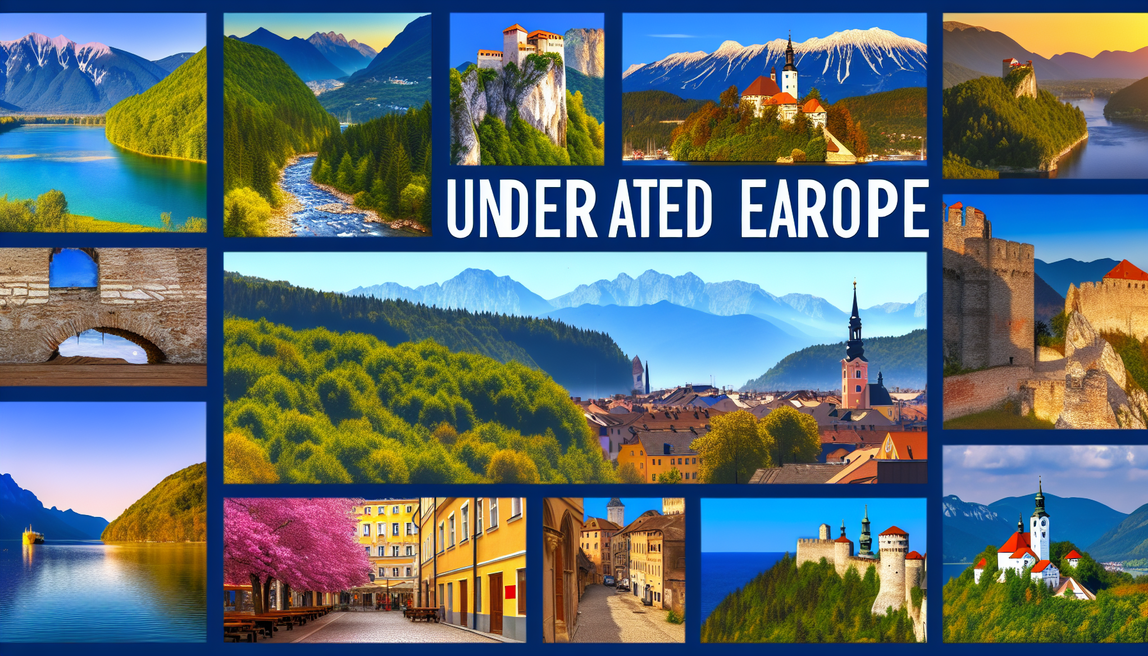 alt_text: A vibrant collage of Eastern Europe’s hidden gems, showcasing scenic landscapes and cultural landmarks.