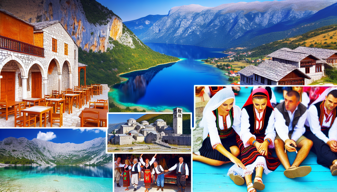 alt_text: A captivating cover showcasing Albania's landscapes, culture, and adventure for travelers.