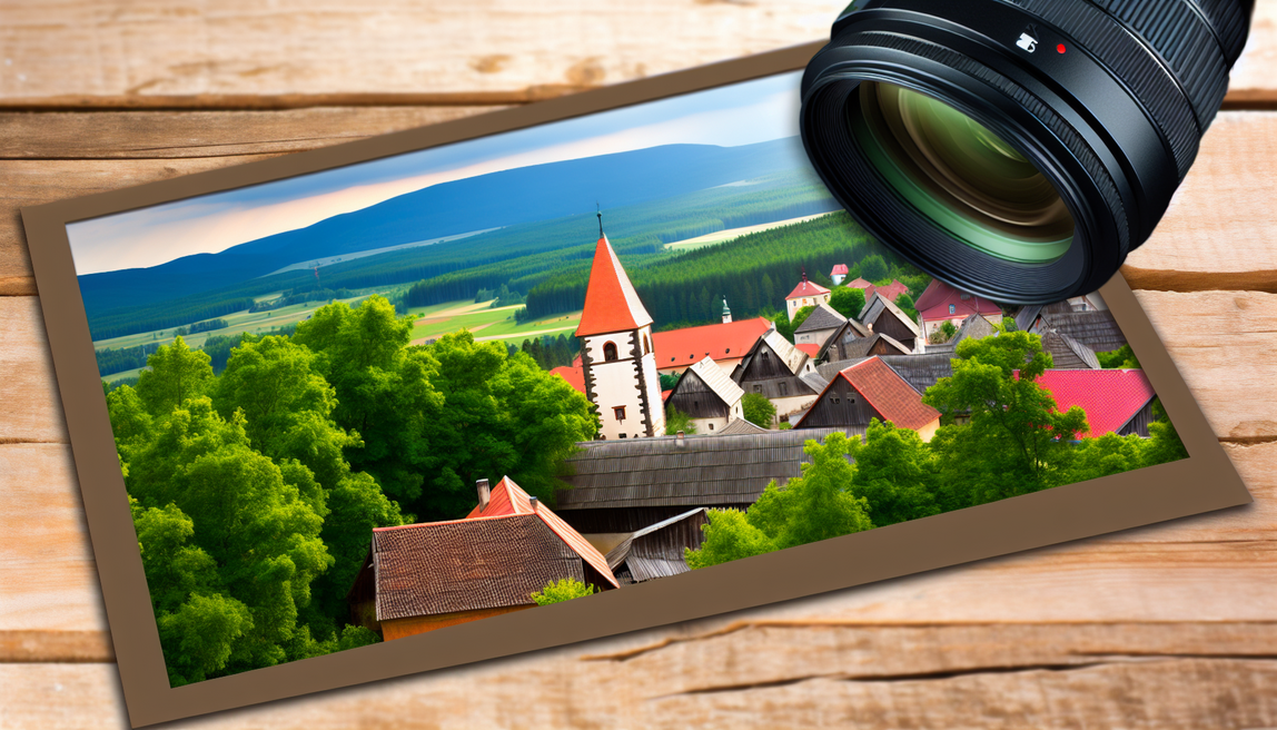 alt_text: A beautiful cover for a travel guide, showcasing charming villages and scenic landscapes of Eastern Europe.