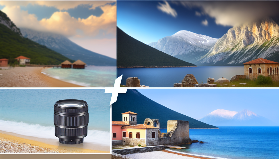 alt_text: "Stunning Albanian landscapes with beaches, mountains, and ruins, inviting adventure and discovery."