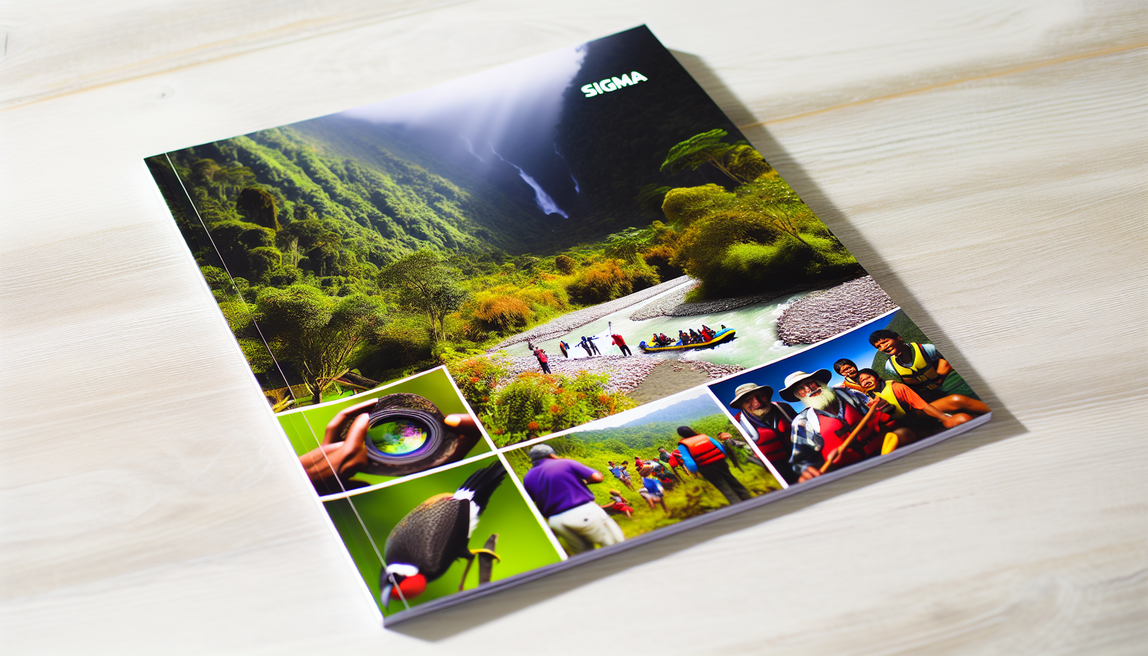 alt_text: A vibrant cover featuring lush landscapes and eco-tourism activities, showcasing sustainable travel.