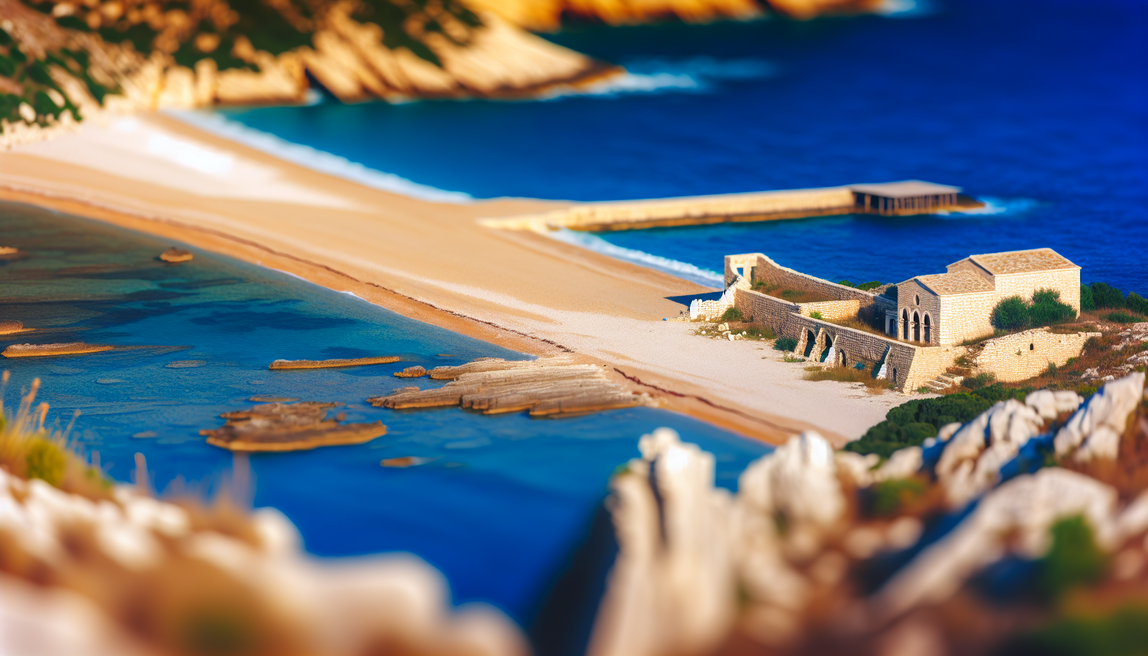 alt_text: Coastal Albania's beauty, featuring stunning beaches and ancient architecture, invites adventurous travelers.