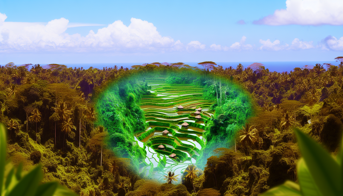 alt_text: Bali's vibrant rice terraces, hidden gems, and eco-friendly touches create an enchanting travel guide.