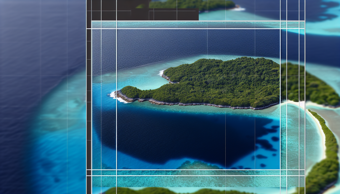 alt_text: Aerial view of a lush, untouched island with turquoise waters, inviting adventure in the Indian Ocean.